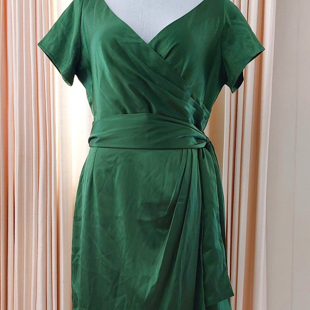 Pinup Girl Clothing - XL Green Ava Wiggle Dress - Yardsale
